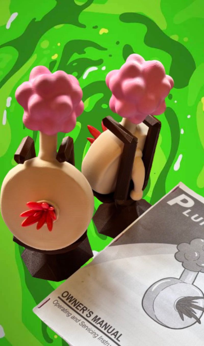 Plumbus – com manual de instruções (Rick and Morty)
